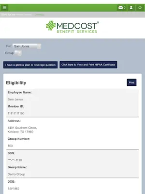 My MedCost android App screenshot 1